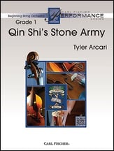 Qin Shi's Stone Army Orchestra sheet music cover